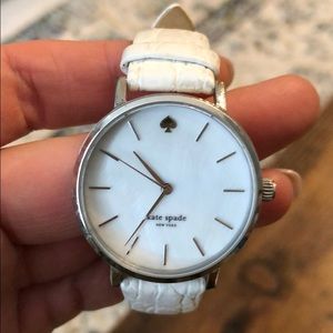 Kate Spade White Watch